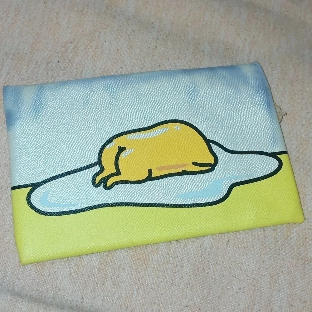 Ipsy X Gudetama Makeup Bag